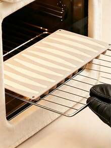 10-Cavity Vanilla Pod Silicone Mold Non-Stick Baking Pan For Mousse Cake Pastry Dessert Candy Jelly Pudding Chocolate DIY - White - View 5