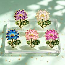 Enamel Lapel Pin Badge Brooches, Fashion Metal Decorative Pins For Backpack Bag Jacket Clothing, Perfect Gift For Men Women Best Friends - Multicolor - View 7