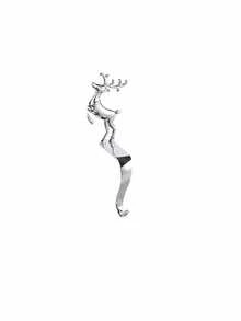 Christmas Stocking Hooks, Fireplace Hooks With Reindeer, Snowman, Tree And Snowflake Patterns, Christmas Fireplace Stocking Holder, Holiday Party Home Decor - Multicolor - View 10