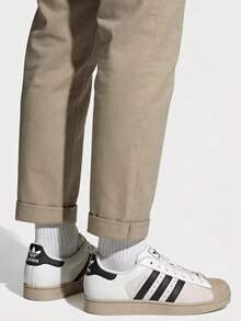 Adidas Originals Superstar 2 Classic Shell-Toe Basic Daily Versatile Casual Low-Top Sneakers Unisex Bright White - Bright White - View 2