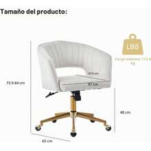 Home Office Chairs - Beige - View 3