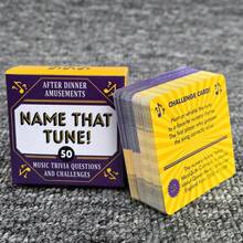 1 Set Best-Selling English-Spanish Bilingual After-Dinner Entertainment Card Game, Suitable For Evening Games - Multicolor - View 7