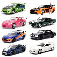 Simba Jada 1:32 Fast & Furious Series Die-Cast Alloy Model Car, Metal Collectible Model Car, Freely Rolling, Opening Doors, Rubber Tires, Racing Car Ornament, Collector's Birthday Gift - Multicolor - View 2