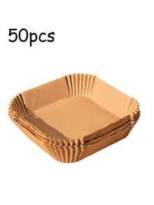 Disposable Air Fryer Paper Non-Stick Baking Paper Air Fryer Parchment Paper Liners Oilproof And Waterproof Suitable For Microwave Oven And Outdoor Kitchen Compatible With Most Air Fryers For Easy Cooking - Multicolor - View 14