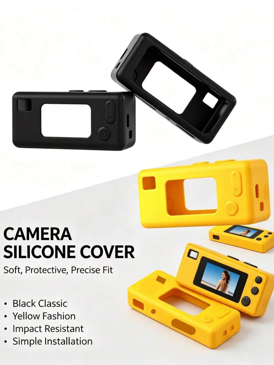 For Camera1987 Camera Silicone Protective Case Camera Protective Cover Camera Protective Shell - View 1