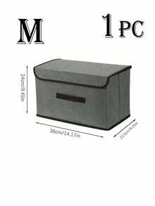 1/2pcs Foldable Storage Box, Portable Large Capacity Clothes Organizer - Ideal Choice For Space-Saving And Clothing Organization, Autumn Decor, Holiday Decor, Room Decor, Home Decor, Bedroom Decor - Multicolor - View 17