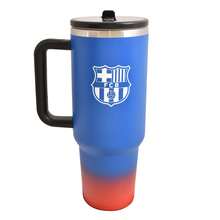 FC Barcelona 1L Tumbler - Blue/Orange - View 1