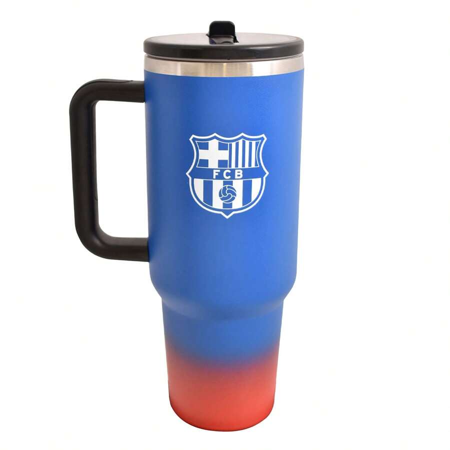 FC Barcelona 1L Tumbler - Blue/Orange - View 1