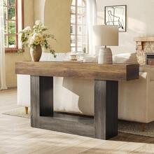 Sofa & Console Tables - Coffee Brown - View 4