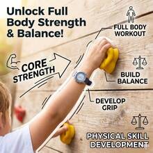 10 Climbing Stones Bolt On Climbing Frame Wall Holds Rocks Grips With Screw - VJO0054-2 - View 4