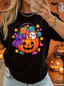 Women T-Shirts - Black - View 1