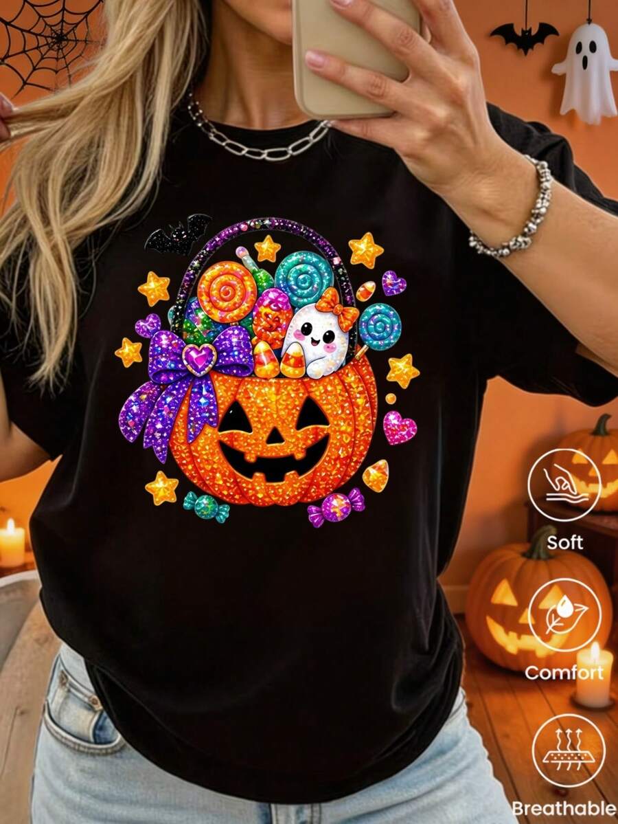 Women T-Shirts - Black - View 1