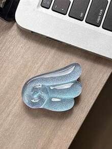 Fresh Cute Wing Glitter Solid Color Phone With Adhesive Backing, Retractable And Foldable, Fits All Phones - Wing Bracket - View 6