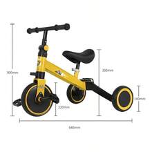 Kids Balance Bikes - Yellow M91 - View 6