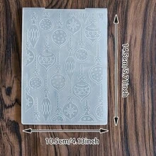 Festival Pattern Embossing Folder,3D Textured Plastic Template For Birthday Card Making Scrapbooking Paper Craft DIY Embossing Folder - JR-1 - View 4