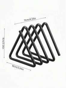1pc Desktop Cutting Board Storage Rack, Metal Cutting Board Organizer, Kitchen Vertical Cutting Board Stand - Cutting Board Rack - View 6