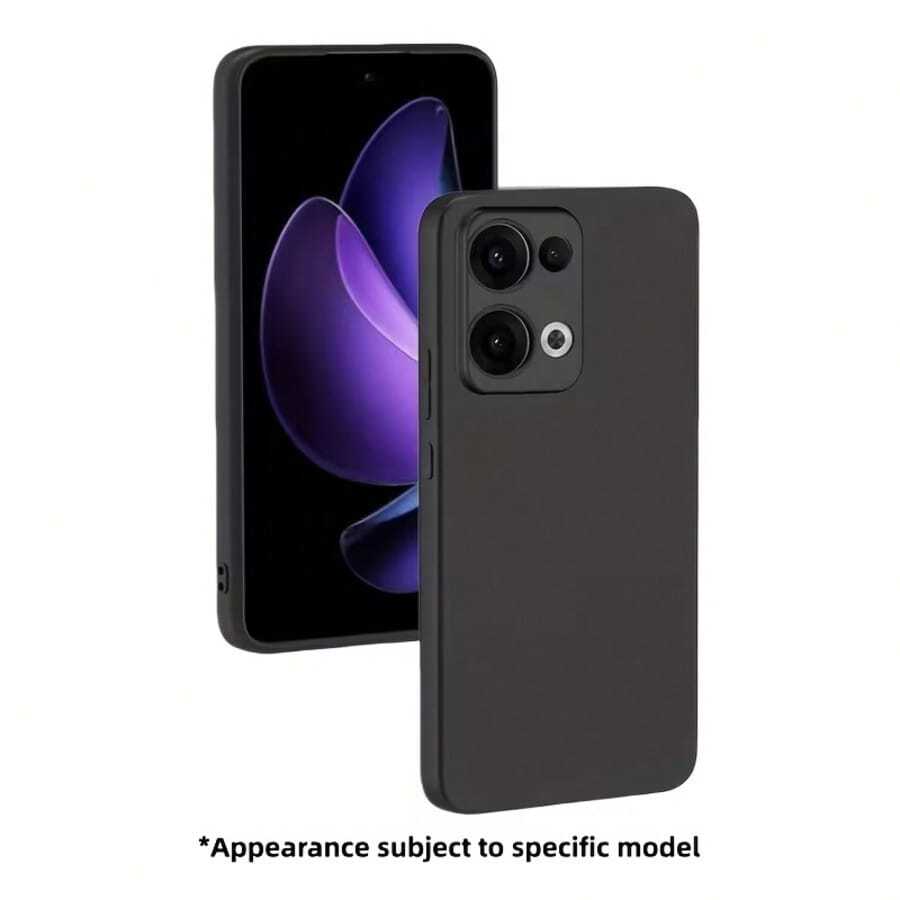 متوافق مع OPPO Reno بطانية مطفي، بطانية مطفي Find، بطانية مطفي سلسلة K، بطانية مطفي سلسلة A، بطانية أسود مقاوم للصدمات، بطانية هاتف أسود مطفي مخصص بملمس يد عارية فائق النحافة مضاد للعرق ومضاد للأوساخ، بطانية هاتف، بطانية هاتف أسود، بطانية هاتف مطفي، بطانية واقي، بطانية مطفي، قالب أصلي، موضع ثقوب دقيق، أزرار حساسة، إطار ناعم سهل التركيب والإزالة، لا ضرر للجهاز، متوافق مع Find X9 Pro/ Find X9/A6 Pro 4G وطرازات أخرى، للجنسين، خفيف الوزن، مرن ومتين، بطانية خلفي واقي للهاتف بتغطية كاملة. - الأسود - مشاهدة 1