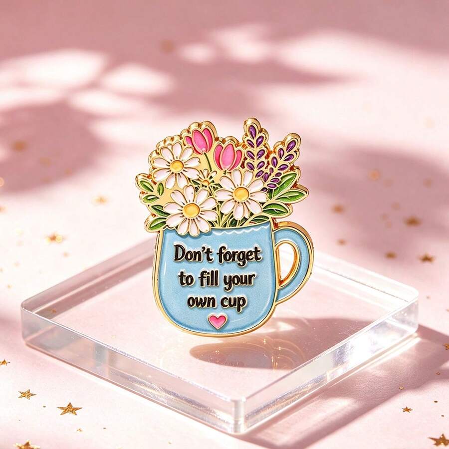 Enamel Lapel Pin Badge Brooches, Fashion Metal Decorative Pins For Backpack Bag Jacket Clothing, Perfect Gift For Men Women Best Friends