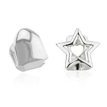 1pc Hip Hop Star Shaped Grillz, European & American Style Halloween Teeth Jewelry, Popular Gold Tooth Cap - Multicolor - View 9