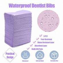 Disposable Pink/Blue Nail Table Mat, Three-Layer Waterproof Foldable Cleaning Pad, Tablecloth, Nail Napkin, Multi-Functional Beauty Tattoo Dental Cleaning Cloth, Waterproof Tablecloth, Nail Tools - Multicolor - View 6