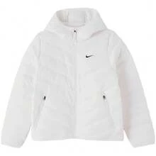 Áo phao Nike dài tay ấm áp thoải mái cho nữ màu trắng - trắng - Xem 6