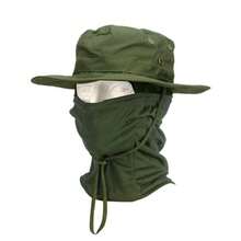 2pcs Unisex Sun Hat Bucket Hat UPF 50+ Jungle Hat + Camouflage Face Mask, Foldable, Hiking, Beach, Fishing, Summer, Hunting - Multicolor - View 15