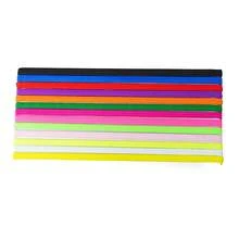 6pcs Thin Elastic Sports Headbands, 6-Pack Sweat-Absorbing Moisture-Wicking Hairbands For Running, Yoga, Fitness, Multi-Color Options - Multicolor - View 5