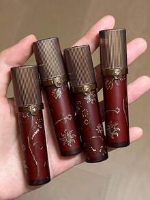 GIRLCULT Unreal Lip Glaze Loulan Series J830 Fire Glow, Kilap Tinggi dan Hasil Akhir Mengkilap, Melembapkan dan Tidak Lengket, Tekstur Jelly Ringan, Warna Dapat Dibangun, Cocok untuk Penggunaan Sehari-hari, Hadiah - J830 Cahaya Api - View 12