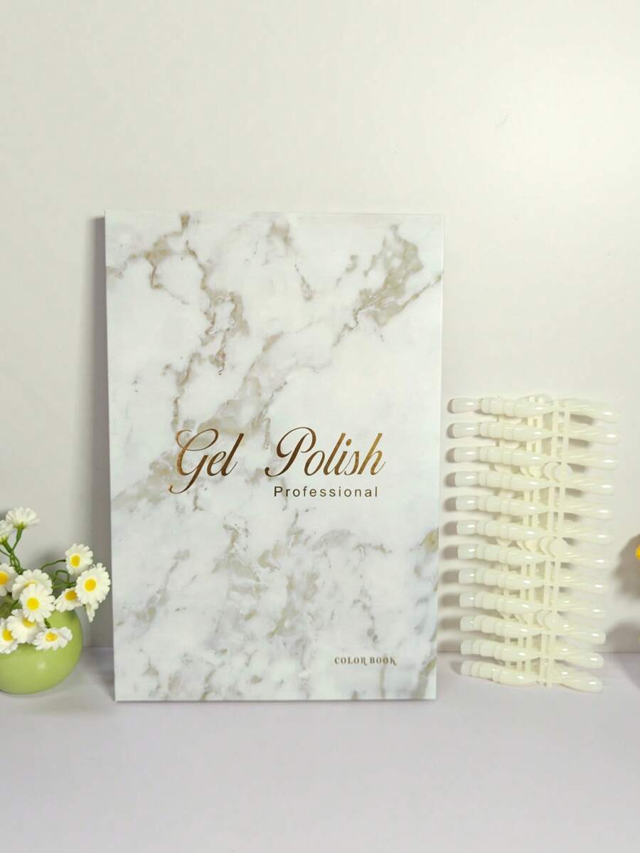 160 Colors Nail Polish Color Chart Display Book, Includes 240/120pcs ...
