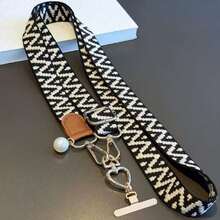 Phone Lanyard Necklace Crossbody Strap, Elegant Premium Design, Anti-Loss Anti-Drop, Unisex - Multicolor - View 9
