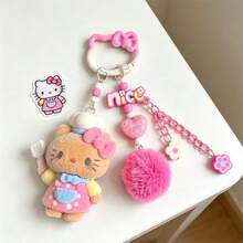 Hasbro 1PC Hello Kitty Novel Mobile Phone Pendant, Keychain Or Bag Decoration, Cute, Practical And Fashionable Small Decoration - One Size - View 10