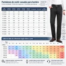 Men Suit Pants - Light Grey - View 6