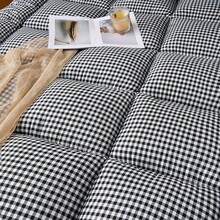 Soft Breathable Thin Mattress Pad, Foldable Floor Sleeping Pad, All-Season Tatami Mat, Suitable For Bedroom, Dorm, Guest Room And Hotel, Multiple Sizes Available - Black - View 9