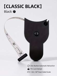 1/3pcs Automatic Retractable Body Measuring Tape, Lockable Self-Tightening Measuring Tape, High Precision Body Measuring Ruler, Portable Waist, Hip, Thigh, Abdomen Measuring Tool, Soft Flexible Body Measuring Tape With Locking Mechanism, Fitness Body Shaping Tracking Ruler, Lightweight Compact Daily Measuring Instrument, Multi-Functional Home Fitness Accessory, Suitable For Weight Management, Fitness Training, Daily Body Data Recording, Personal Health Monitoring And General Home Measurement - Promotional Item - View 14