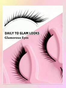 5 Pairs New Fox Eye/Cat Eye False Eyelashes, Create Charming Makeup, Natural Curl And Length, Sexy Eyelashes Enhance Charm, Suitable For Halloween - View 8