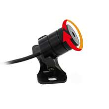 Luz antiniebla trasera láser para automóvil, con función de freno de estacionamiento automático y luz de advertencia, que reduce el deslumbramiento y mejora la  al conducir. Lámpara de advertencia de emergencia para vehículos. Luz de  y advertencia anticolisión para automóviles. - A - Ver 5