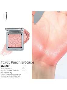chéeryep Liberty Single Powder Blush C705, Refillable Magnetic System, Soft Matte & Shimmer Finishes, Smooth Blendable, Long-Lasting Not Fade, Lightweight, For Daily Use, GIFT - C705 - View 2