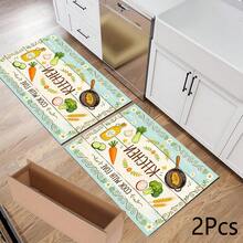 Printed Long Runner Rug, Indoor Home Decor, Kitchen Runner, Entryway Doormat, Hallway Entrance Decor, Bedroom Bedside Rug, Living Room Rug, Laundry Room Rug, Bathroom Mat, Suitable For Apartment, Dorm And Home Daily Decor - Multicolor - View 13