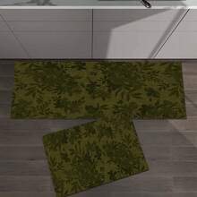 Floral Print Long Runner Rug, Indoor Home Decor, Kitchen Runner, Entryway Doormat, Hallway Entrance Decor, Bedroom Bedside Rug, Living Room Rug, Laundry Room Rug, Bathroom Mat, Suitable For Apartment, Dorm And Home Daily Decor - Multicolor - View 8