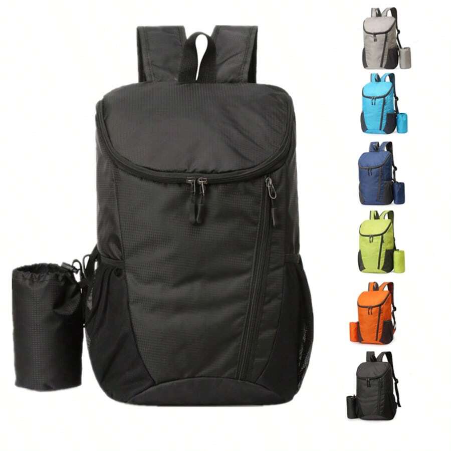 Ransel Luar Ruangan, Ransel Lipat Multifungsi untuk Aktivitas Luar Ruangan, Tas Olahraga Bola, Ransel Hiking Perjalanan Portabel Ringan, Cocok untuk Remaja, Olahraga Santai Musim Panas di Luar Ruangan, Perjalanan, Hadiah Wisuda atau Aksesori Ulang Tahun