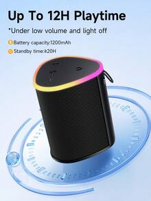Tagry M33 Portable Bluetooth Speaker RGB Lights TWS Function Waterproof Mini Speaker For Party Outdoor Camping Bathroom Travel - View 8