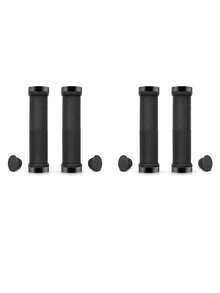 1/2 Pair Bicycle Handlebar Grips, Dual Lock Bicycle Handlebars, Suitable For Small Wheel Bikes, Mountain Bikes, Beach Cruisers, Scooters, Folding Bikes, Soft Non-Slip Rubber Grip Comfortable - Multicolor - View 14