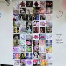 Zen Buddha Lotus Theme Sticker Pack, Spiritual Meditation Aesthetic Decal, Waterproof Vinyl Stickers For Laptop, Water Bottle, Journal, Scrapbook & Phone Case DIY Decoration - A - View 9