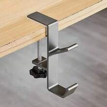 Beside The Table Double-Layer Headphone Holder For All Headphone Bag Key Table Side Expansion Bracket Household Storage Rack - Multicolor - View 12