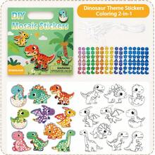 Children's DIY Mosaic Sticker Craft Kit, 3+ Years, 40 Projects, 4 Themes, Includes Shape Stickers, Coloring Board And Hanging Rope - Multicolor - View 15