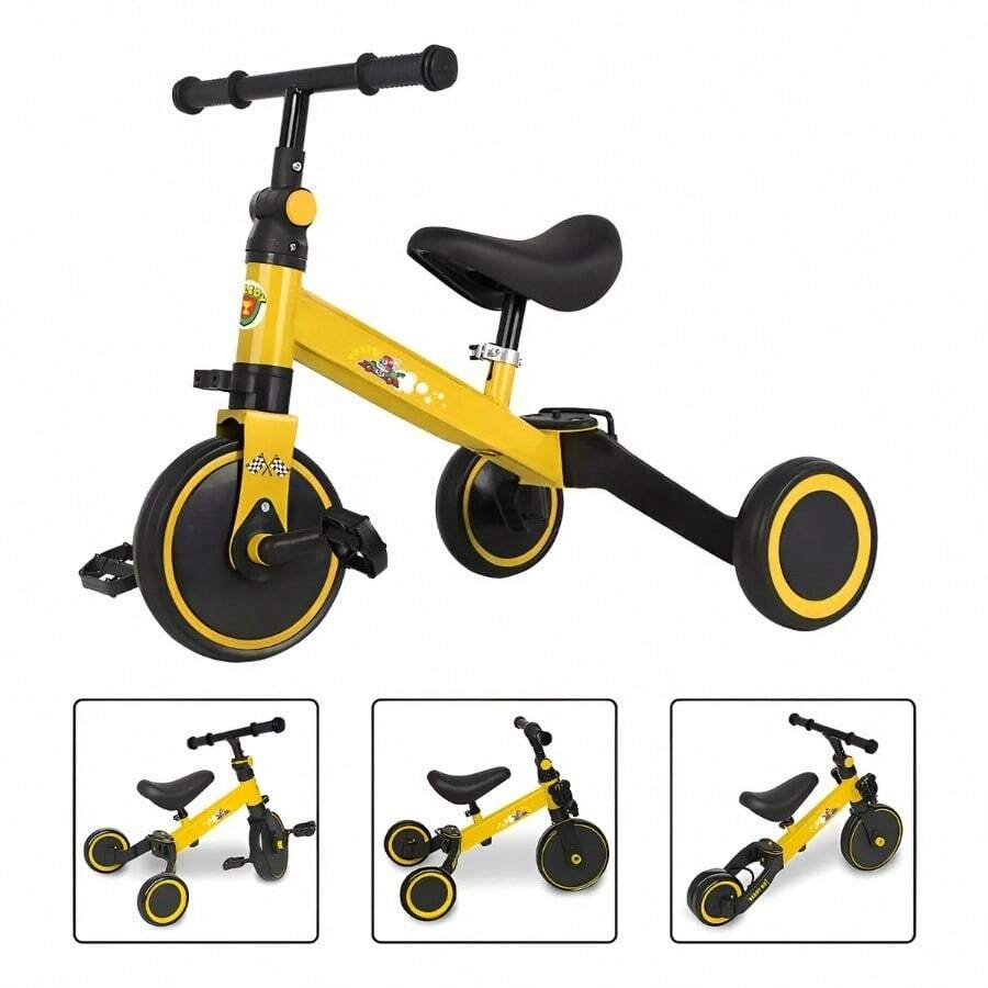 Kids Balance Bikes - Yellow M91 - View 1