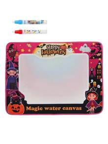 Children's Water Canvas, Educational Early Learning Toy For Arithmetic And Drawing, Add Water For Reusable Doodle Painting, No Paint Needed, No Messy Hands, Erasable And Reusable, Back To School Gift, Thanksgiving, Halloween, Christmas, Surprise Gift For Girls' Birthday - Multicolor - View 12