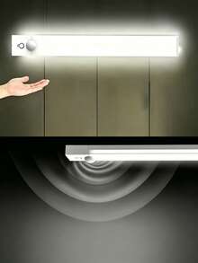 3‑Color LED Cabinet Lights, Ultra‑Thin Smart Countertop Decor Lights, Home Lighting For Cabinet, Shoe Rack, Entryway, Kitchen Bedroom Wardrobe Essential Home Accessories - Cabinet Lights - View 10