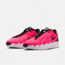 Sepatu Basket Nike Twelve Time EP Classic Everyday Low-Top, Pria, Warna Merah Muda Fluorescent - bubuk fluoresen - View 6