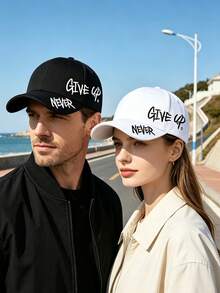 1 buah/2 buah Topi Baseball Unisex, Topi Snapback Kasual dengan Cetakan Huruf, Cocok untuk Penggunaan Sehari-hari, Perjalanan Luar Ruangan, Mendaki, Ski - MultiWarna - View 9